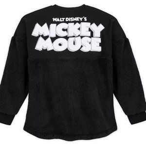 Disney Steamboat Willie NWT MEDIUM Sherpa Fleece Spirit Jersey Adult